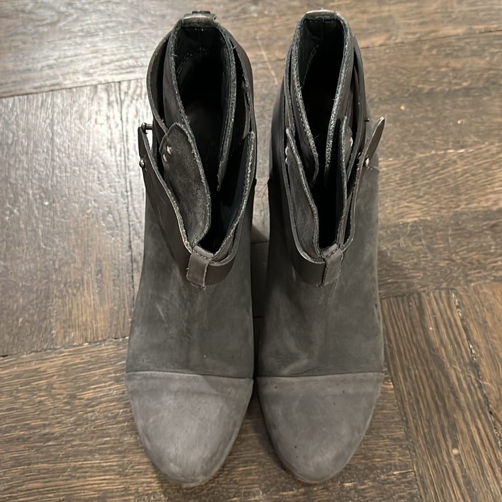 Rag & Bone Harrow Boot Slate - 38.5 - image 5